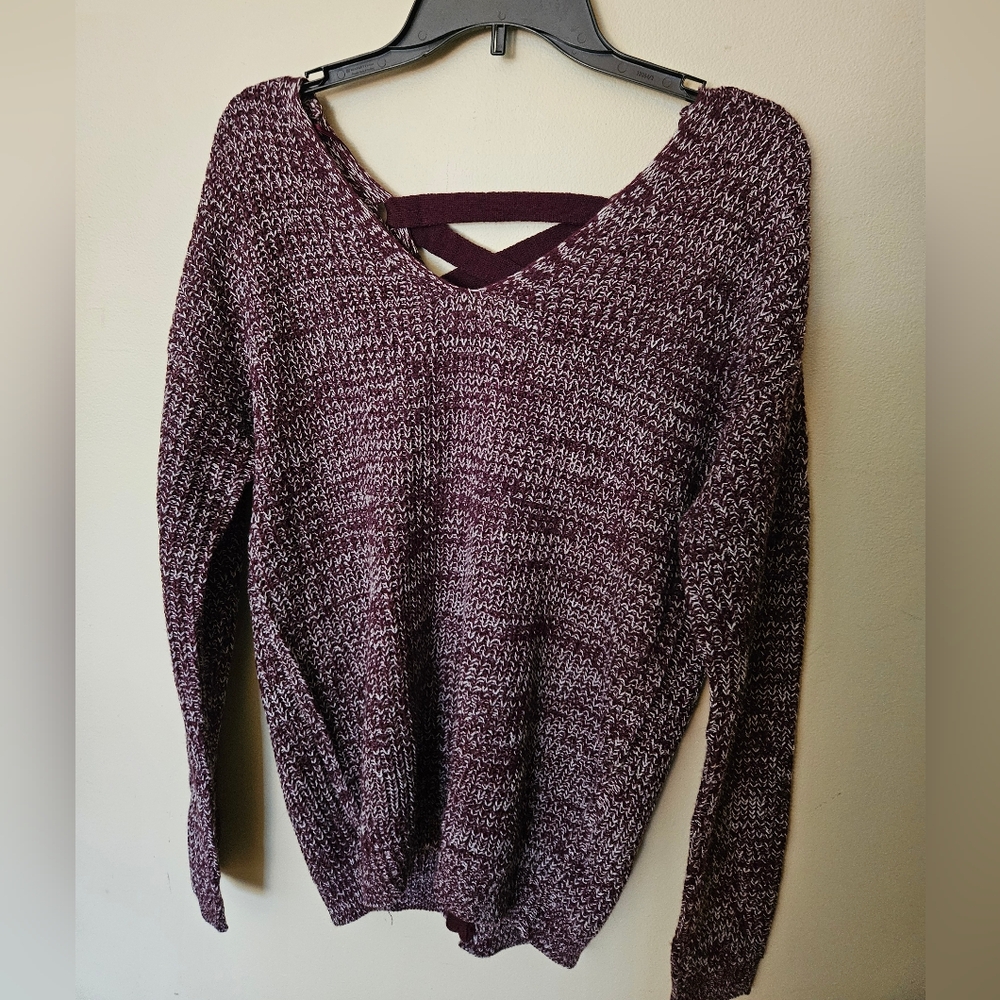 Open Neck Sweater